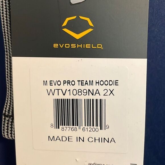 Men’s Pro Team Hoodie pullover in Navy blue size 2X - Picture 11 of 13